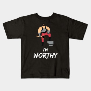 I'M WORTHY Kids T-Shirt